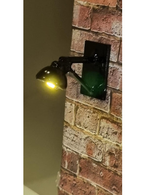 T26 wandlantaarn zwart 